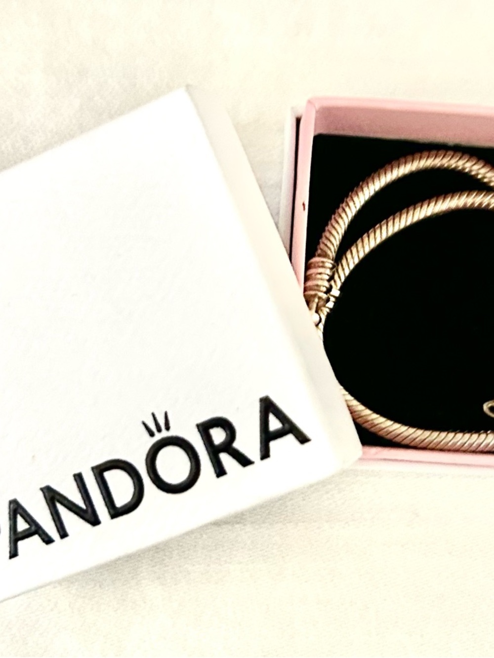 Pandora Sterling Silver Braided Twist Bracelet